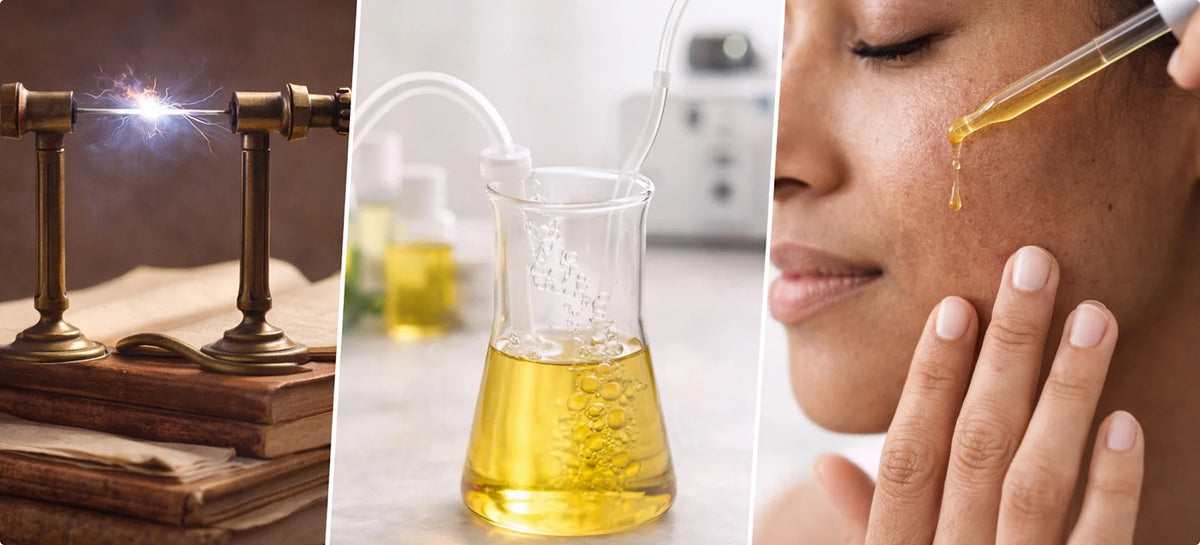 Die Geschichte der ozonisierten Öle: Von den Anfängen der Wissenschaft bis zur modernen Dermokosmetik